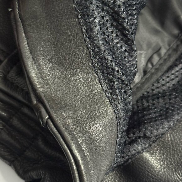 Vintage Hudson Leather Jacket Womens XS (RUNS BIG) 3M Thinsulate Biker Belted - Picture 16 of 16